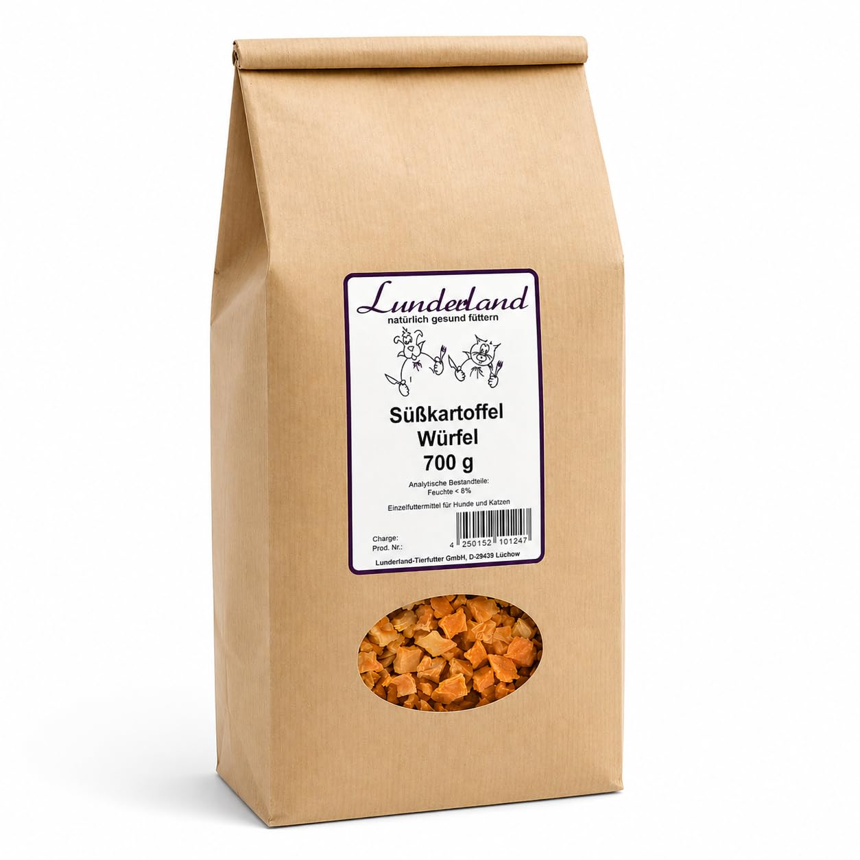 Lunderland - Cubo di patate dolci, 700 g