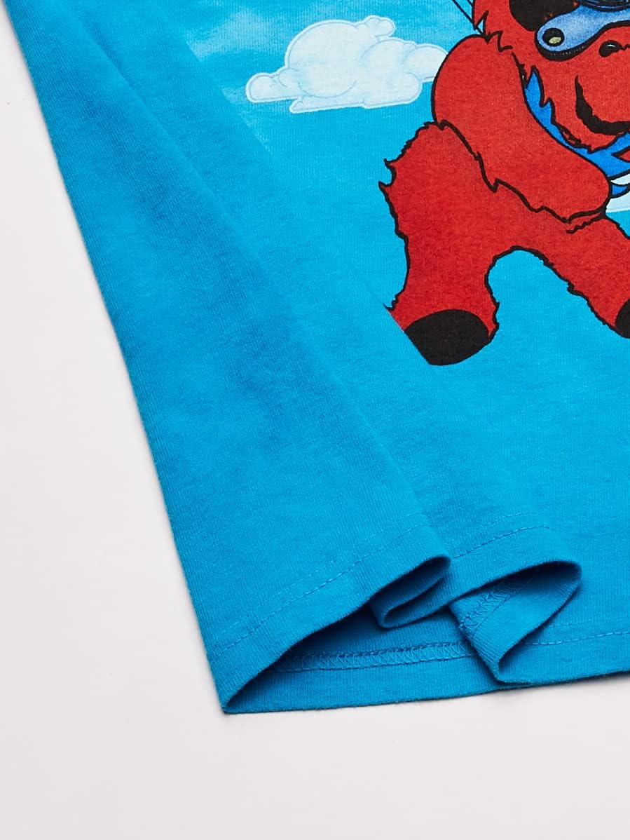 Liquid Blue Men's Grateful Dead Bear Parachuting T-Shirt