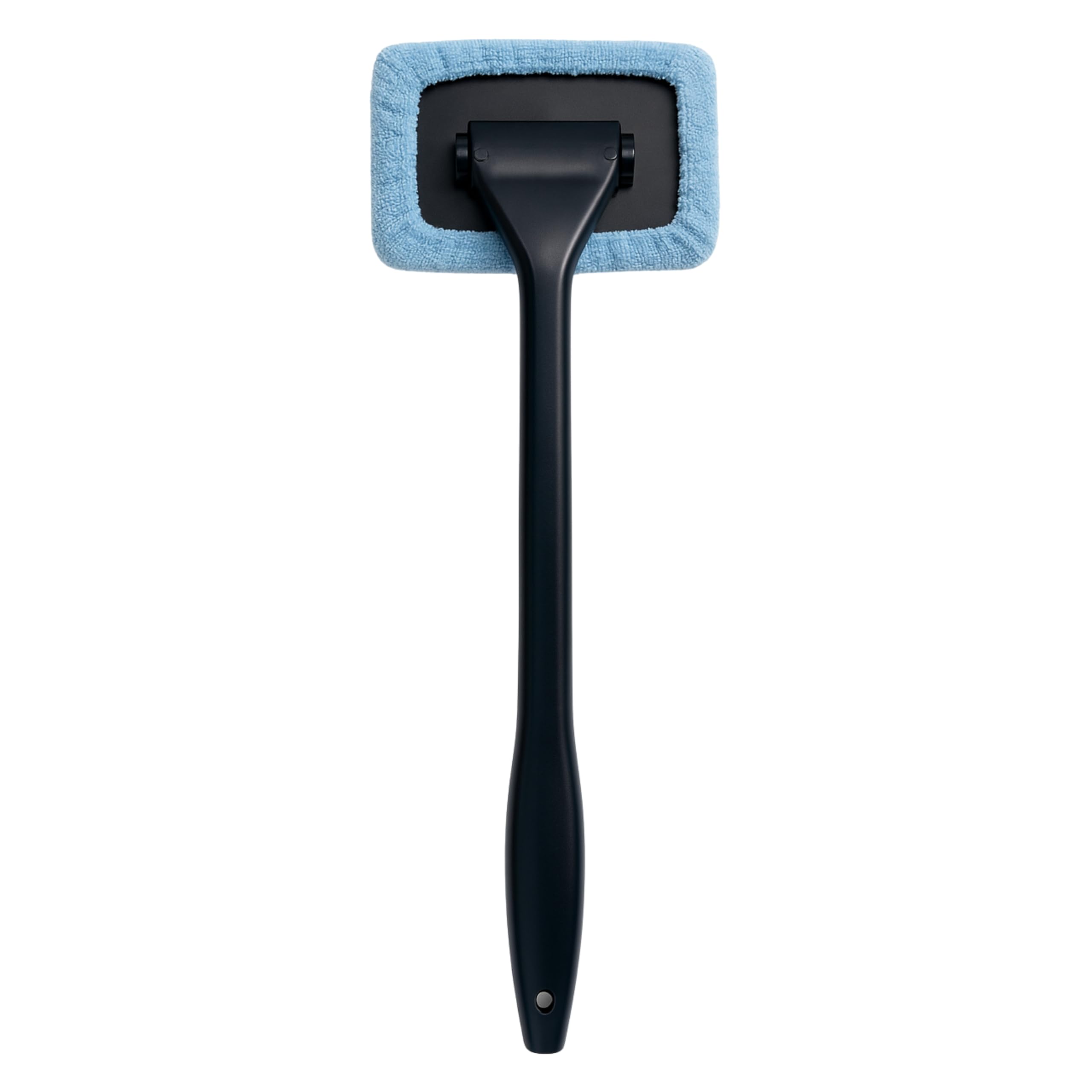 Tek Automotive Black, Blue Car Windscreen Demister Mop – Long Handle Microfibre Cleaner For Interior Fog & Condensation Removal