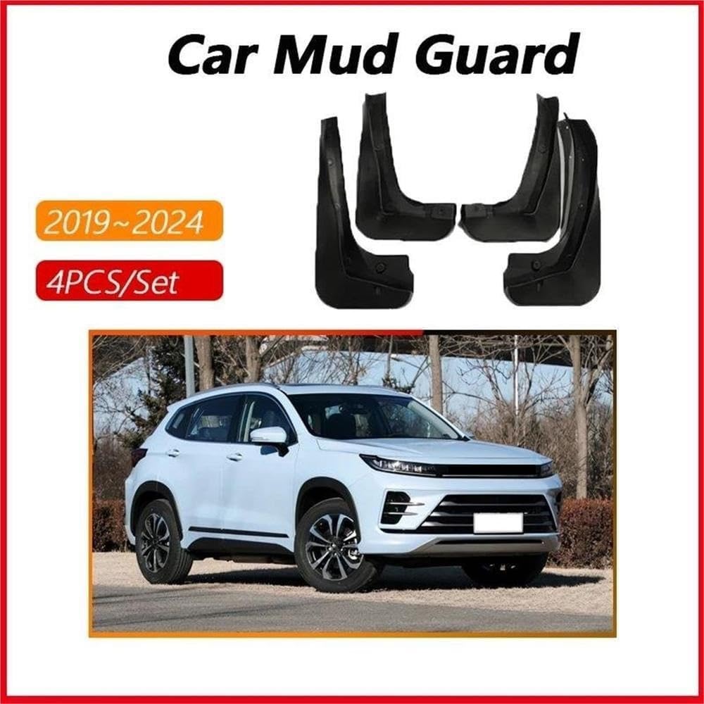 Auto Parts for Chery Exeed LX for Zhuifeng Xtrim LX 2019~2024 Car Wheel Fender Antifreeze Mudguards Splash Mud Guards Mudflaps