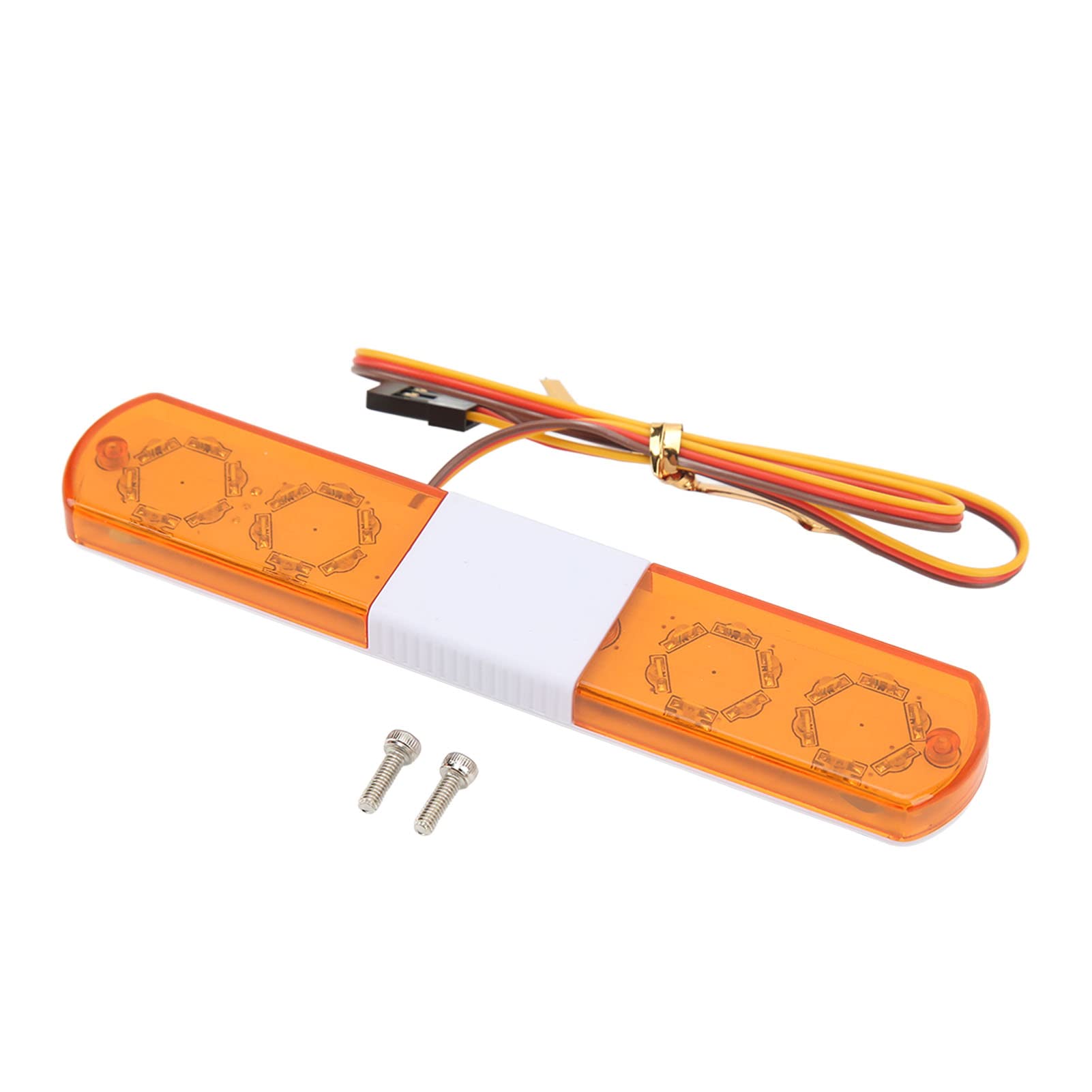 Lampe De Police à LED RC Simulation Design 4 Modes Lampe Flash De Police Rc Lumiere Alarme A Led Pour Voitures Rc 1 8 1 10 Jaune 95007182