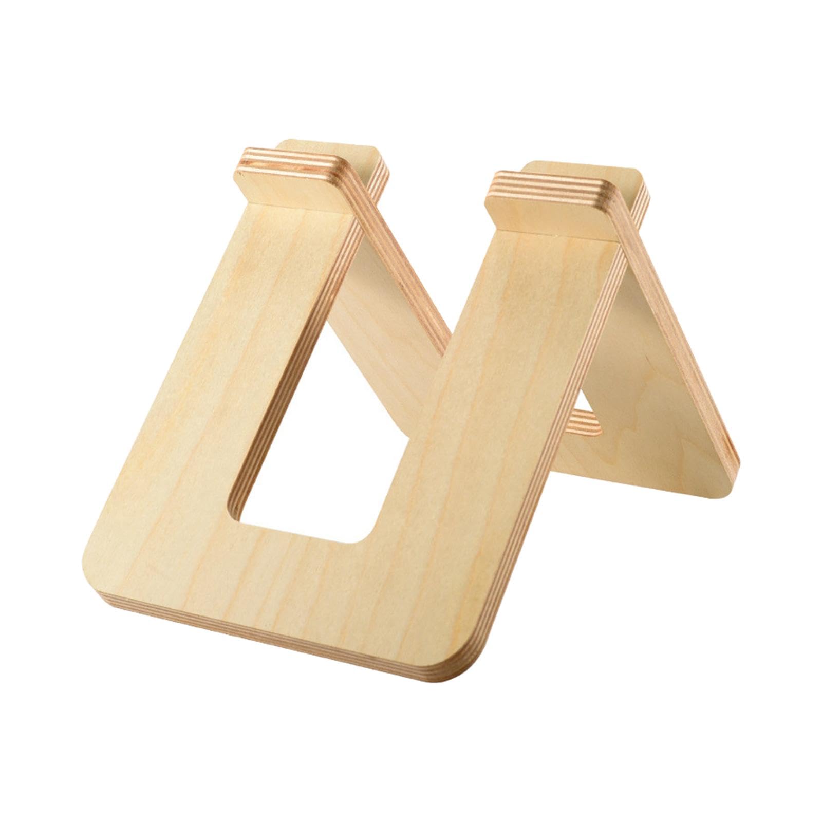 kowaku Kids Balance Bike Parking Rack Wooden Floor Type Bicycle Stand Children Balancing Bike Display Stand for Indoor Outdoor Home