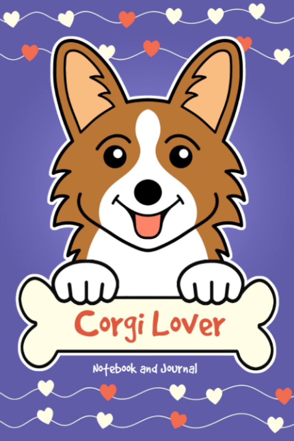 Corgi Lover Notebook and Journal: 120-Page Lined Journal for Writing and Journaling (6 x 9)