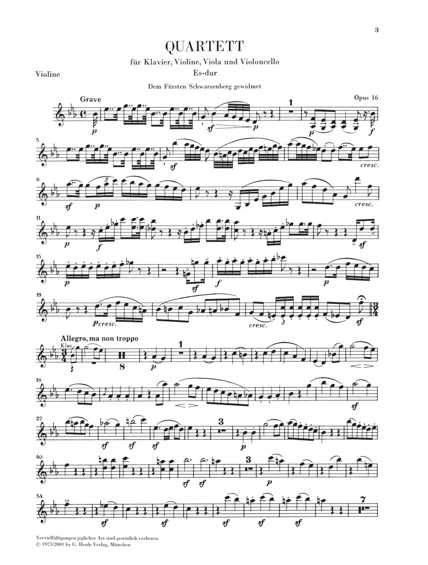 Klavierquartette. Violine, Viola, Violoncello, Klavier: Besetzung: Klavierquartette (G. Henle Urtext-Ausgabe)