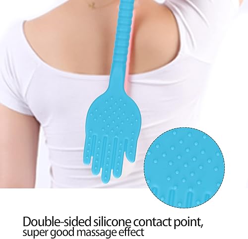 Miniatura 3 de Masajeador corporal, palillo de silicona para raspar, martillo de acupuntura Meridians, paleta de masaje para relajación corporal, masaje corporal