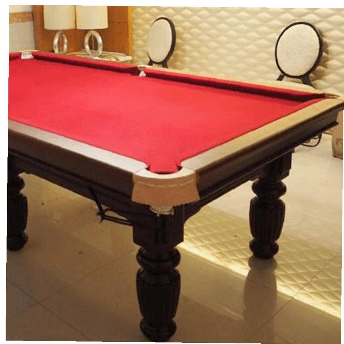 ビリヤード テーブル カバー 9フィート用 防水 （色ブラウン