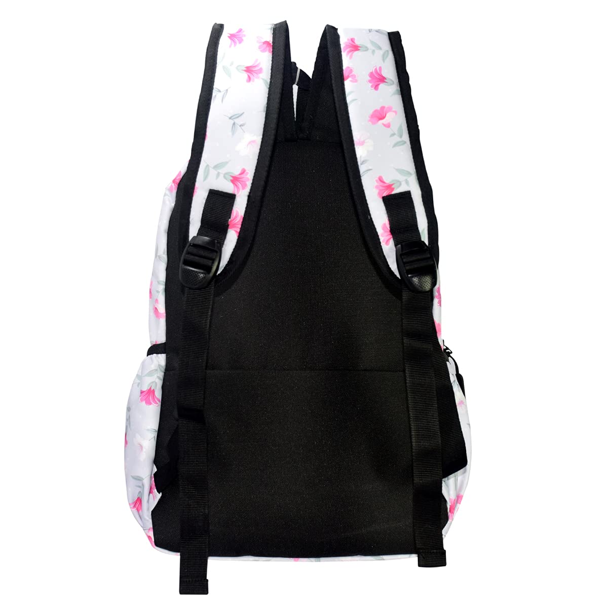 Tinytot 3 Compartments 20 Litre Lightweight Waterproof Backpack Bags For Women - 17 Inch College Bag For Girls With Pencil Pouch,Medium School Bag For Girls 8+ Years,Office & Picnic Bag,Grey 3