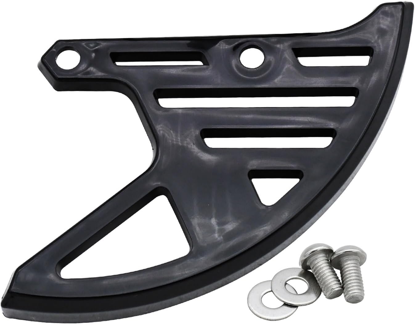 Rear Brake Caliper Guard Brake Disc Protector For Honda CR125R CR250R CRF250X CRF450X CRF250RX CRF450RX CRF250R distintivo(Red Brake Caliper)