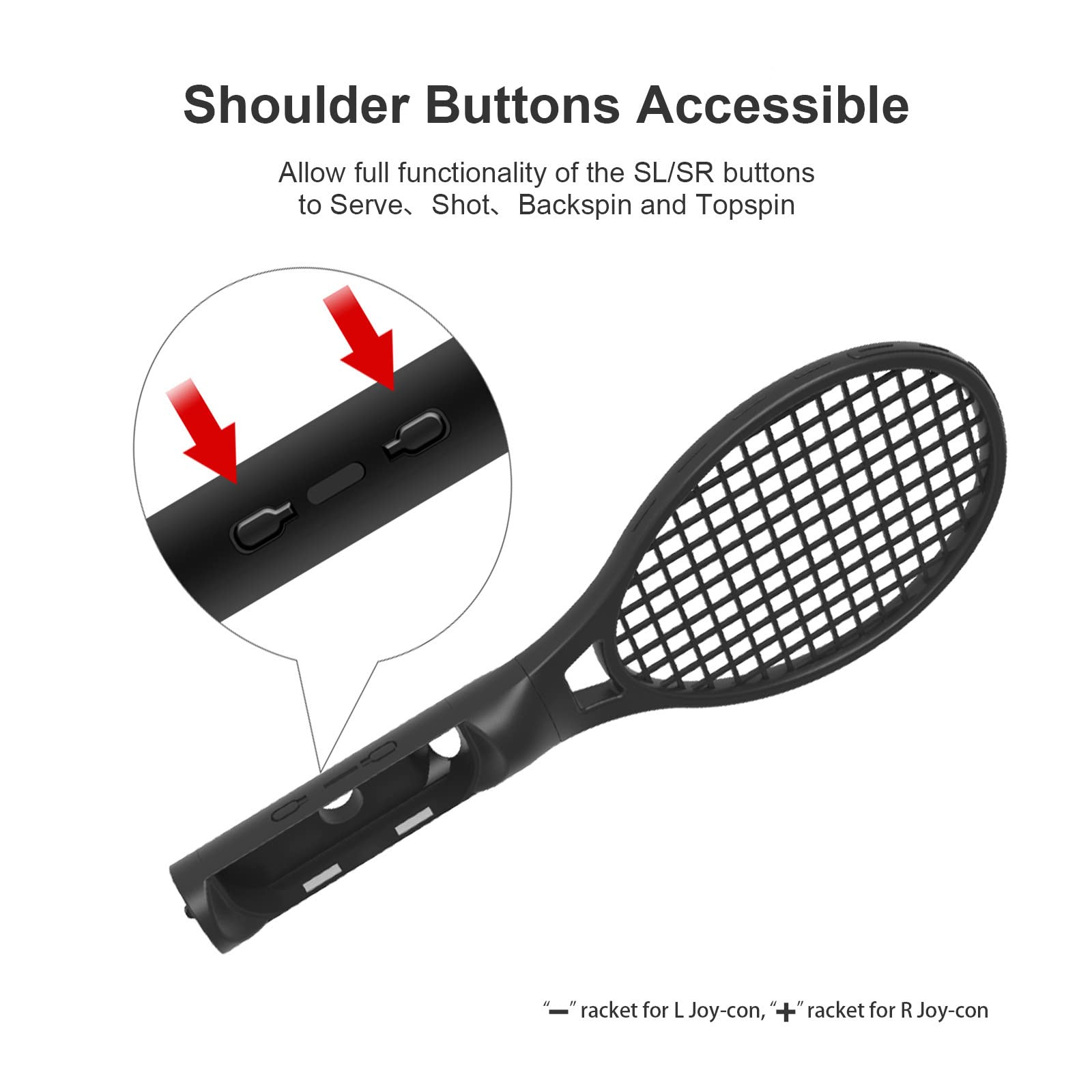 Amazon.co.jp: ZKKEIIE ニンテンドースイッチ用テニスラケット