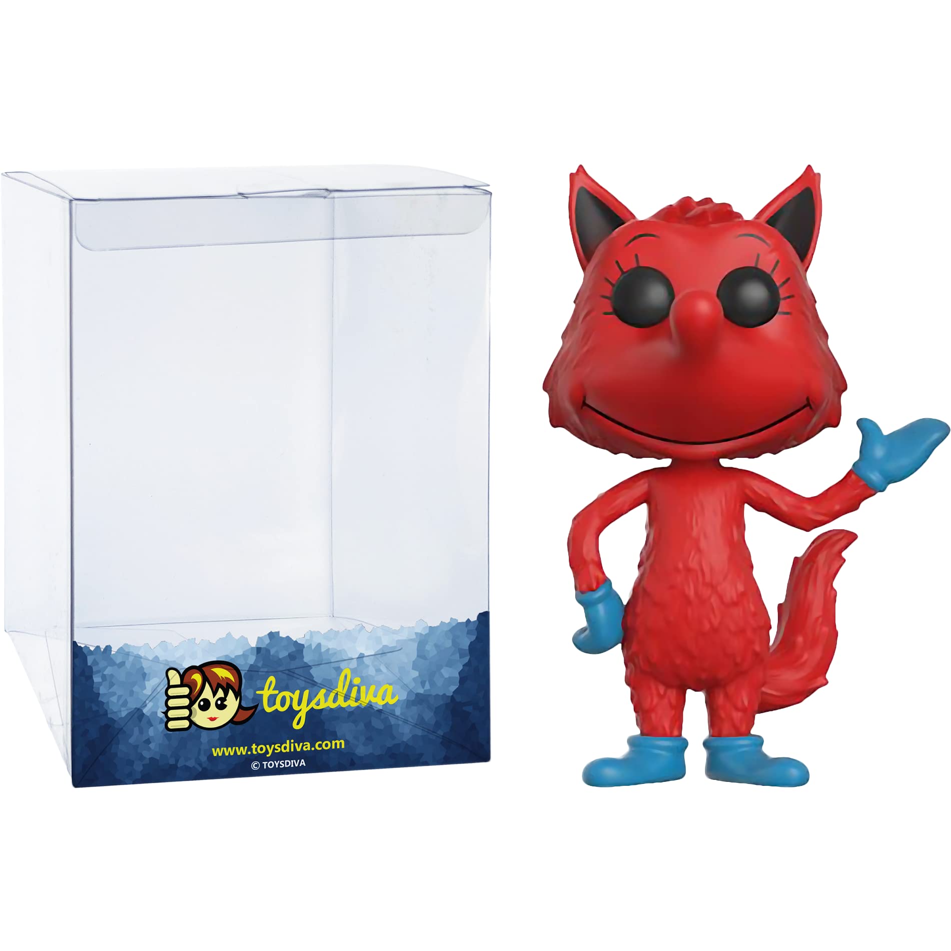 Fox in Socks: P o p ! Vinyl Figurine Bundle with 1 Compatible
