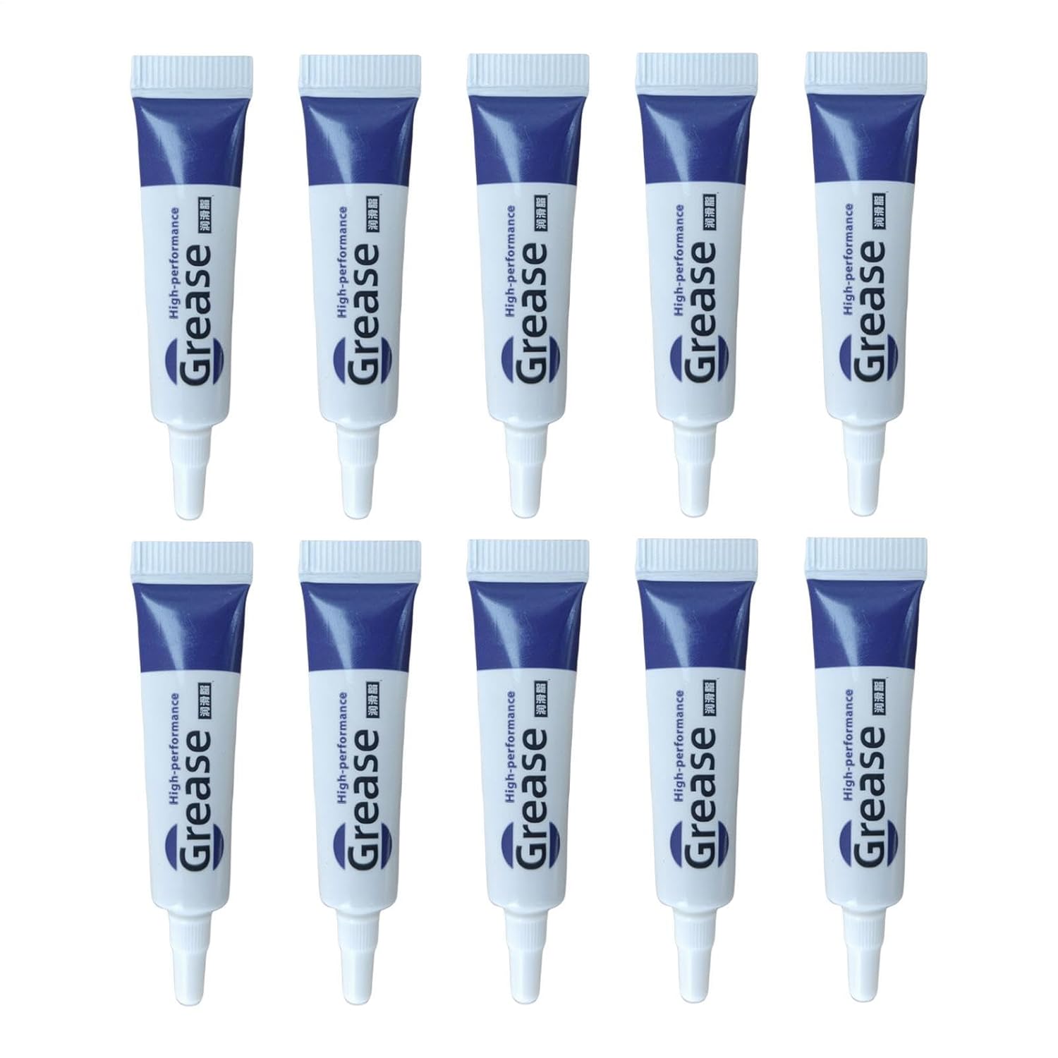 O-Ring Grease - Waterproof Silicone Grease,10pcs Machine Lubricant, Silicone Grease Prevent Valves and O-Rings from Sticking, Tube Silicone Grease