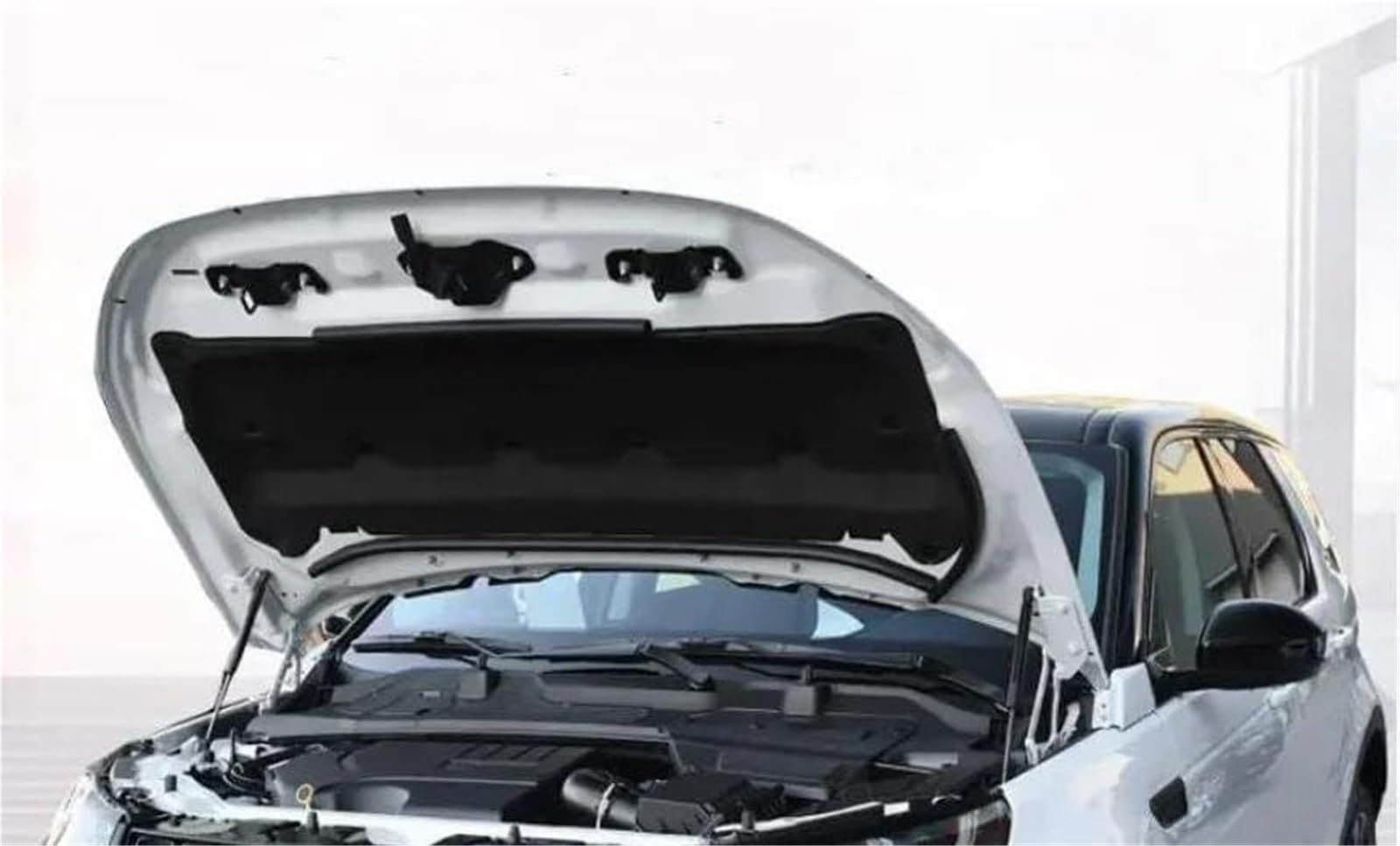 dla Land , dla Rover, dla Discovery Sport L550 2015-2019 | Izolacja akustyczna termiczna bawełniana mata przednia maska ​​silnika podkładka tłumiąca hałas