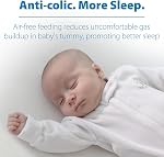 Dr. Brown’s Natural Flow® Anti-Colic Options+™ Narrow Baby Bottle, 8 oz/250 ml, Bear and Owl, 2 pack