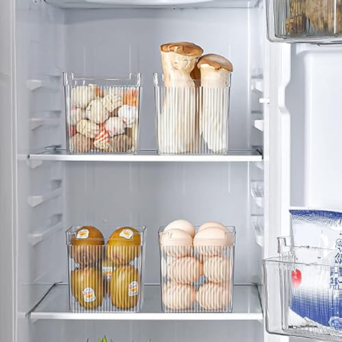 Miniatura 5 de LIFKOME Caja de alimentos de cocina Caja de bolsa de salsa de nevera Caja de almacenamiento de alimentos Conjuntos de contenedores de clasificación