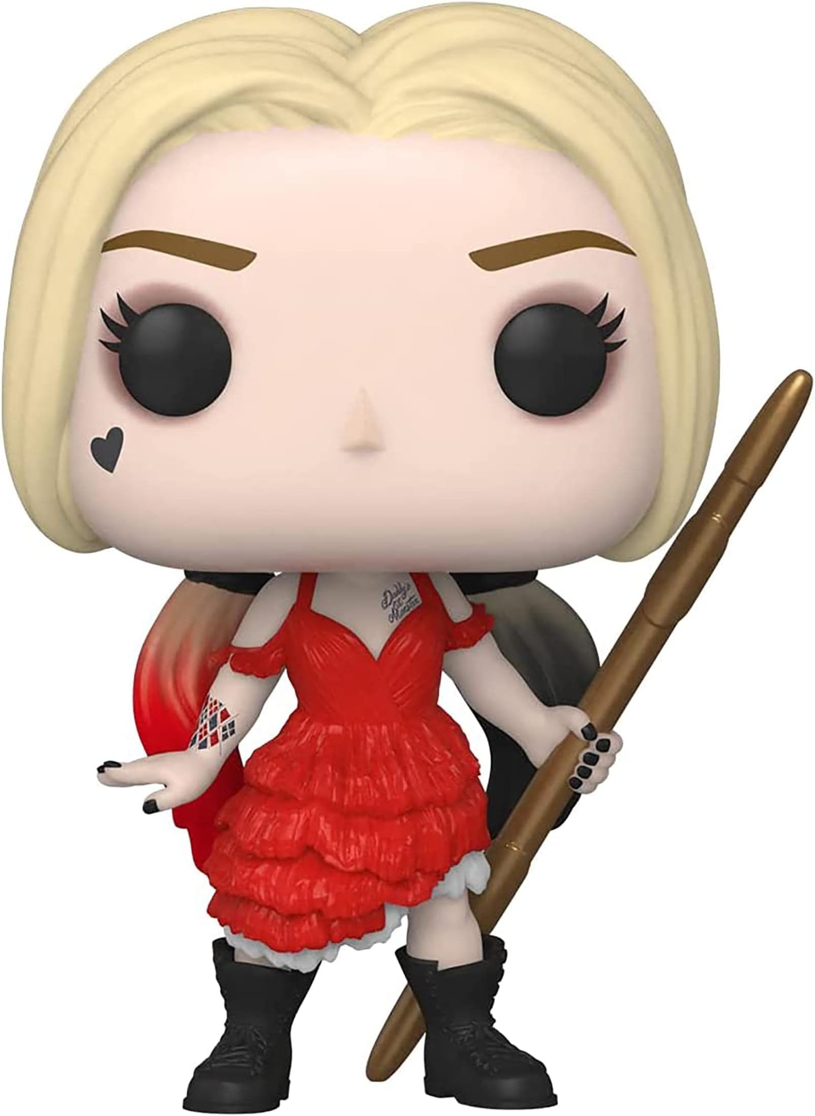 Funko POP! Movies: TSS - Harley Quinn - (Damaged Dress) - Suicide Squad 2 - Collectable Vinyl Figure - Gift Idea - Official Merchandise - Toys for Kids & Adults - Movies Fans