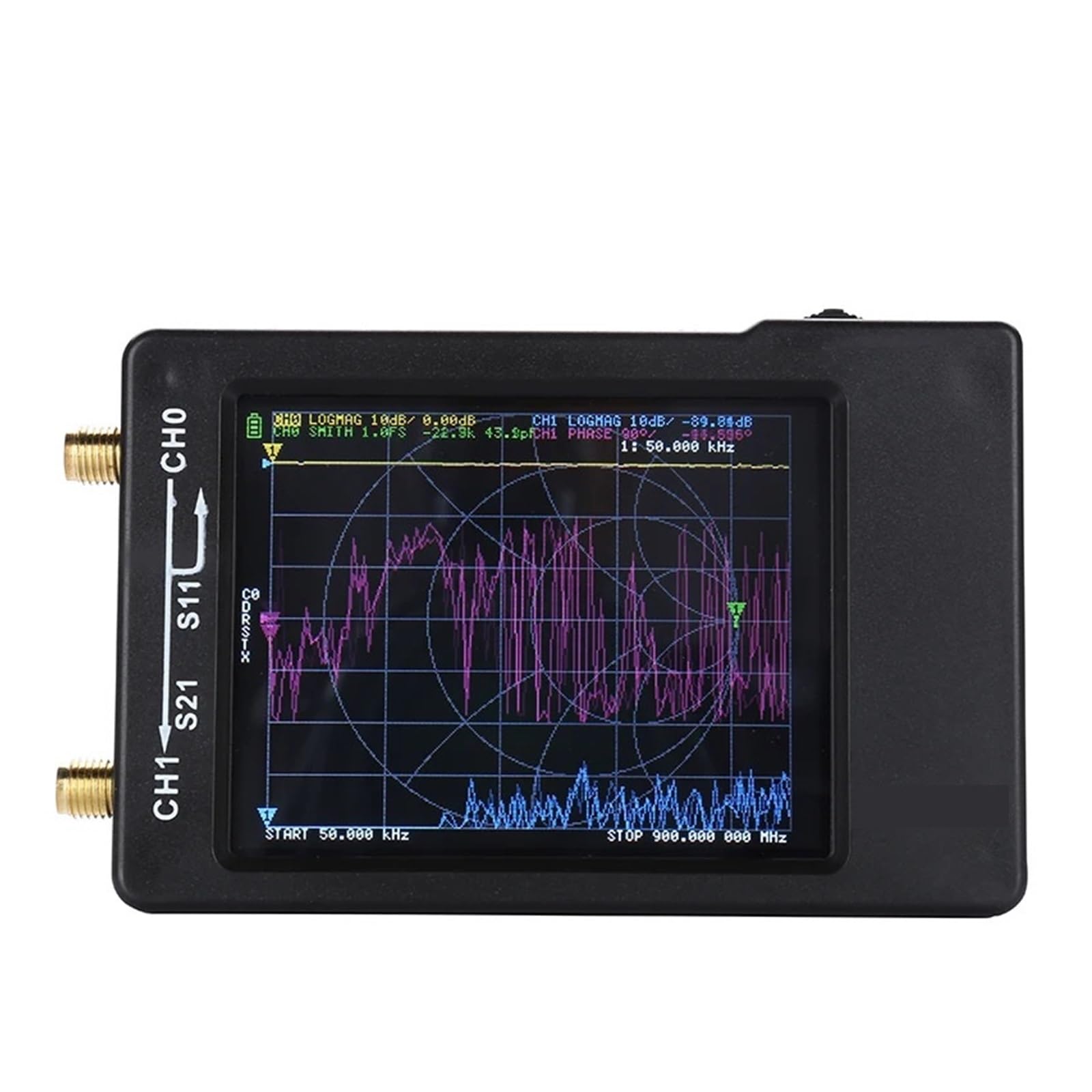 Analizador de red, Antena De Analizador Red Vectorial Con Pantalla LCD 2,8”