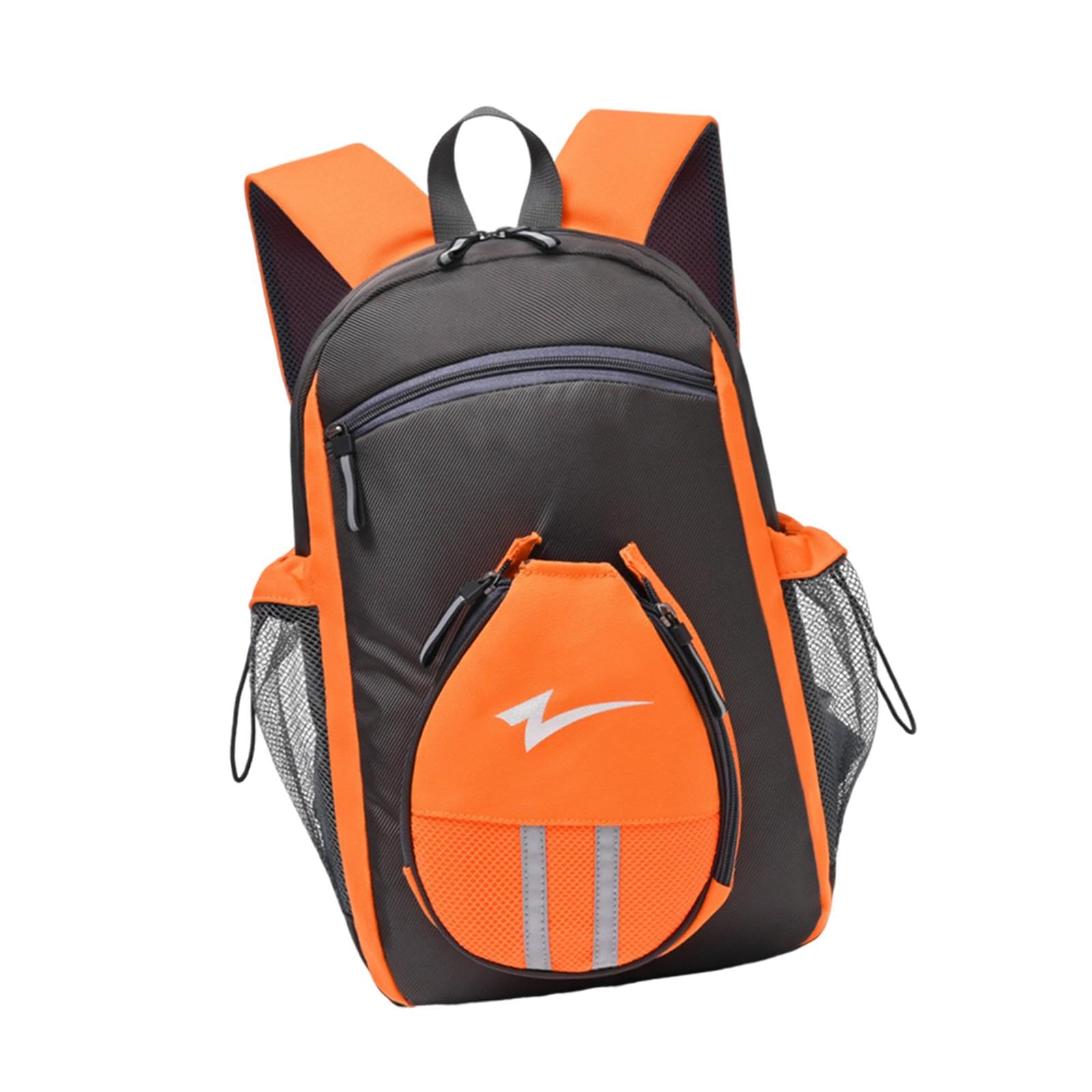 Amagogo Tennisrucksack Tischtennis Rucksack Schlägertasche Schuhfach Outdoor Sport Tasche Aus Leichtem Nylon mit Gepolsterten Trägern für Training Reise