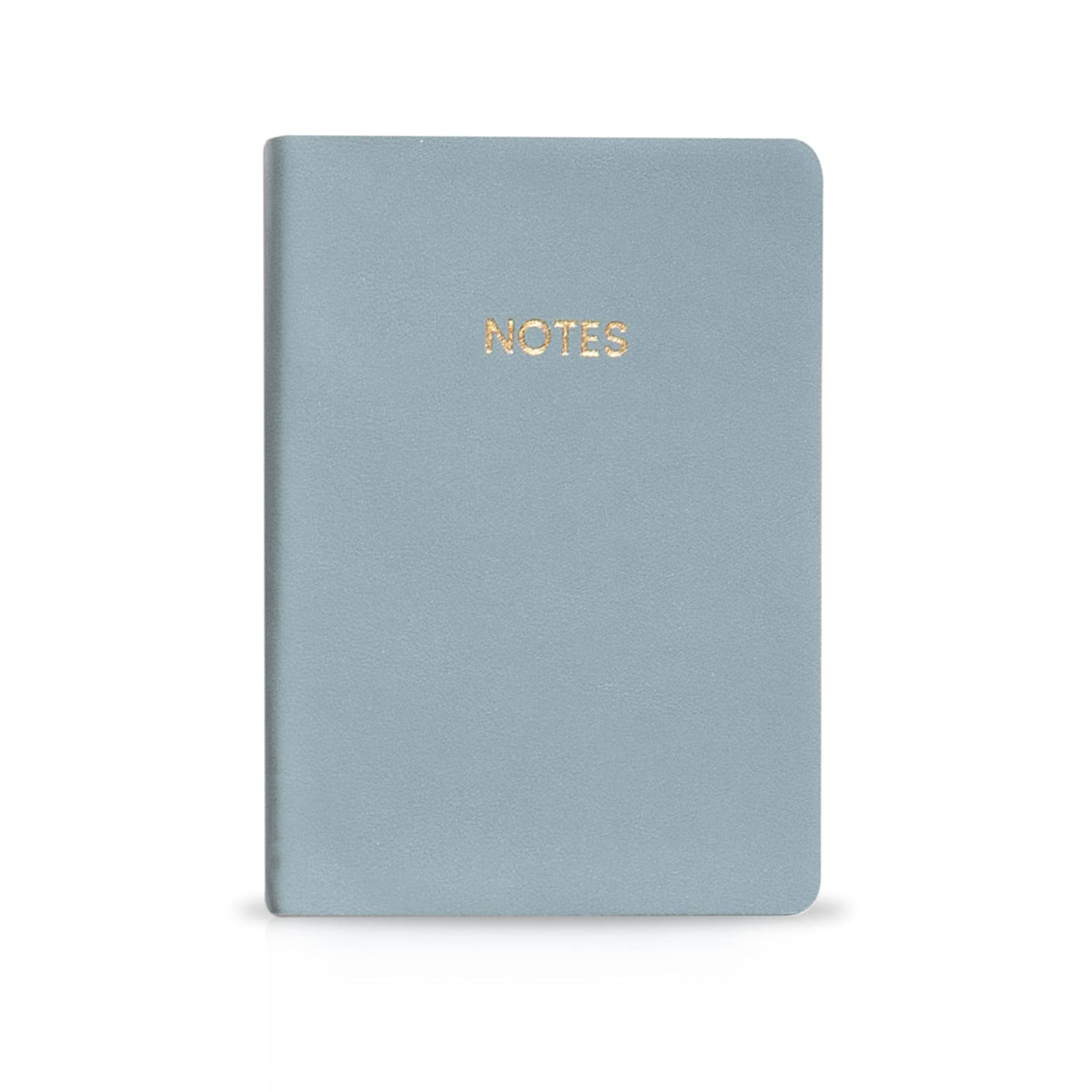 PORRASSO A6 Notebook Leather Diaries Journal Girl Sketchbook Women Agenda Notepad Hardcover for Student Office Staff Writing Lovers 10.7x14.3 CM Blue