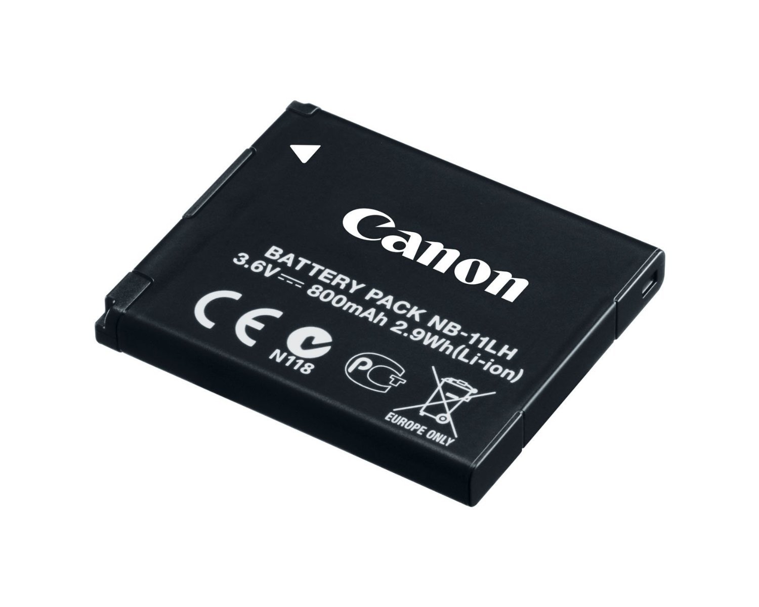 Canon Akku NB-11LH in schwarz für Canon kompatible Kameras