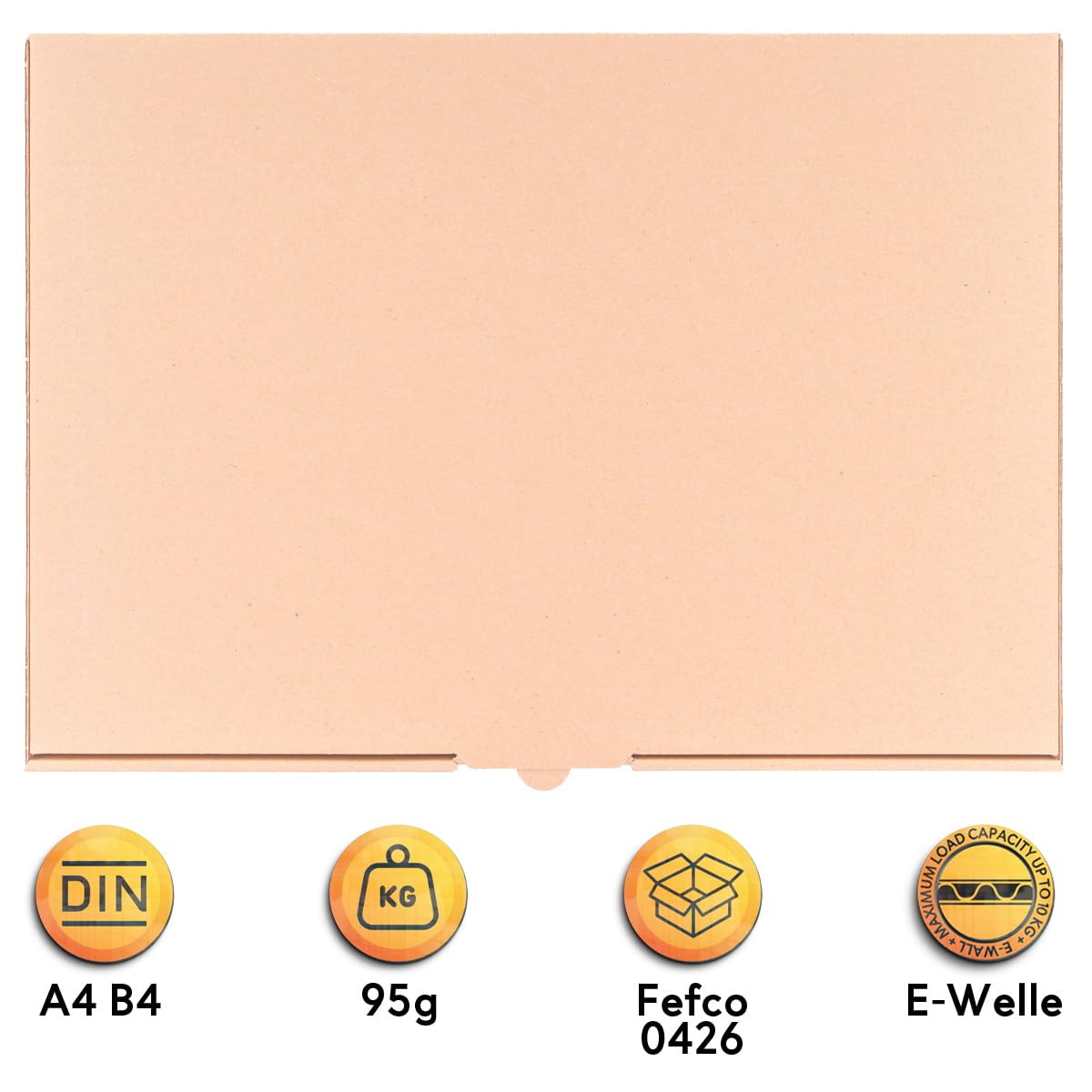 verpacking caja para maxi-cartas 35 x 25 x 5 cm embalaje de cartón marrón MB 5 Dimensiones interiores de 34 x 24,5 x 4,6 cm envío por correo paquete de cartón envío de libros 100 unidades