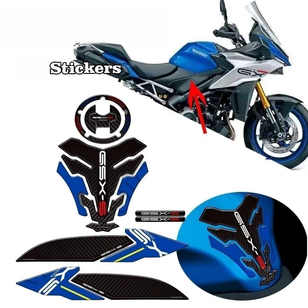 Adesivo Copri Serbatoio Per GSX-S1000GX protettivi