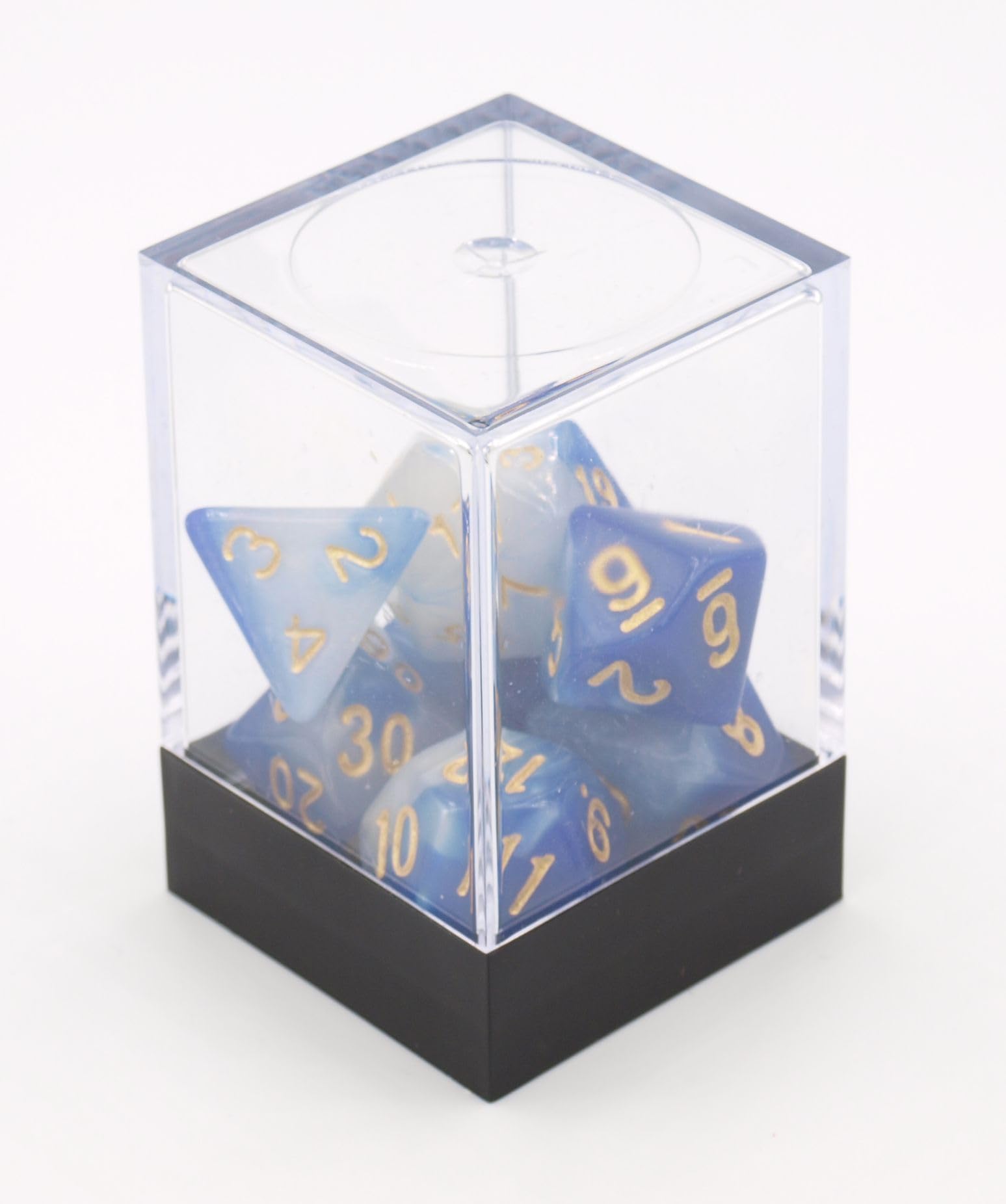 Cubo Azul/Blanco 7 Conjunto Ladrillo