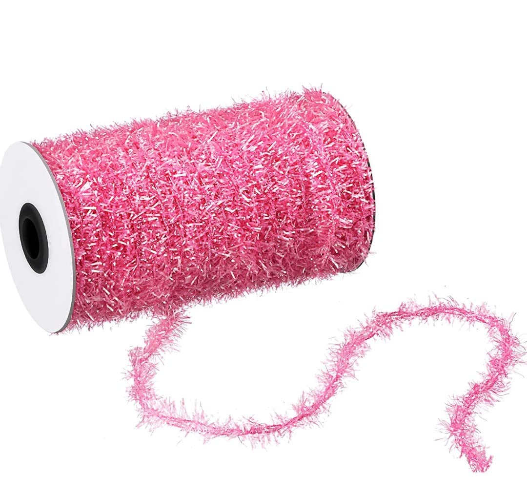 VRB Dec™ (15 Mtr Halloween Tinsel Garland Tinsel Twist Garland Christmas Tree Decoration Home Wedding Christmas Decoration Gift Wrapping Wall Hangings (Baby Pink) (B0BLHM7TRS) Amazon Price History, Amazon Price Tracker