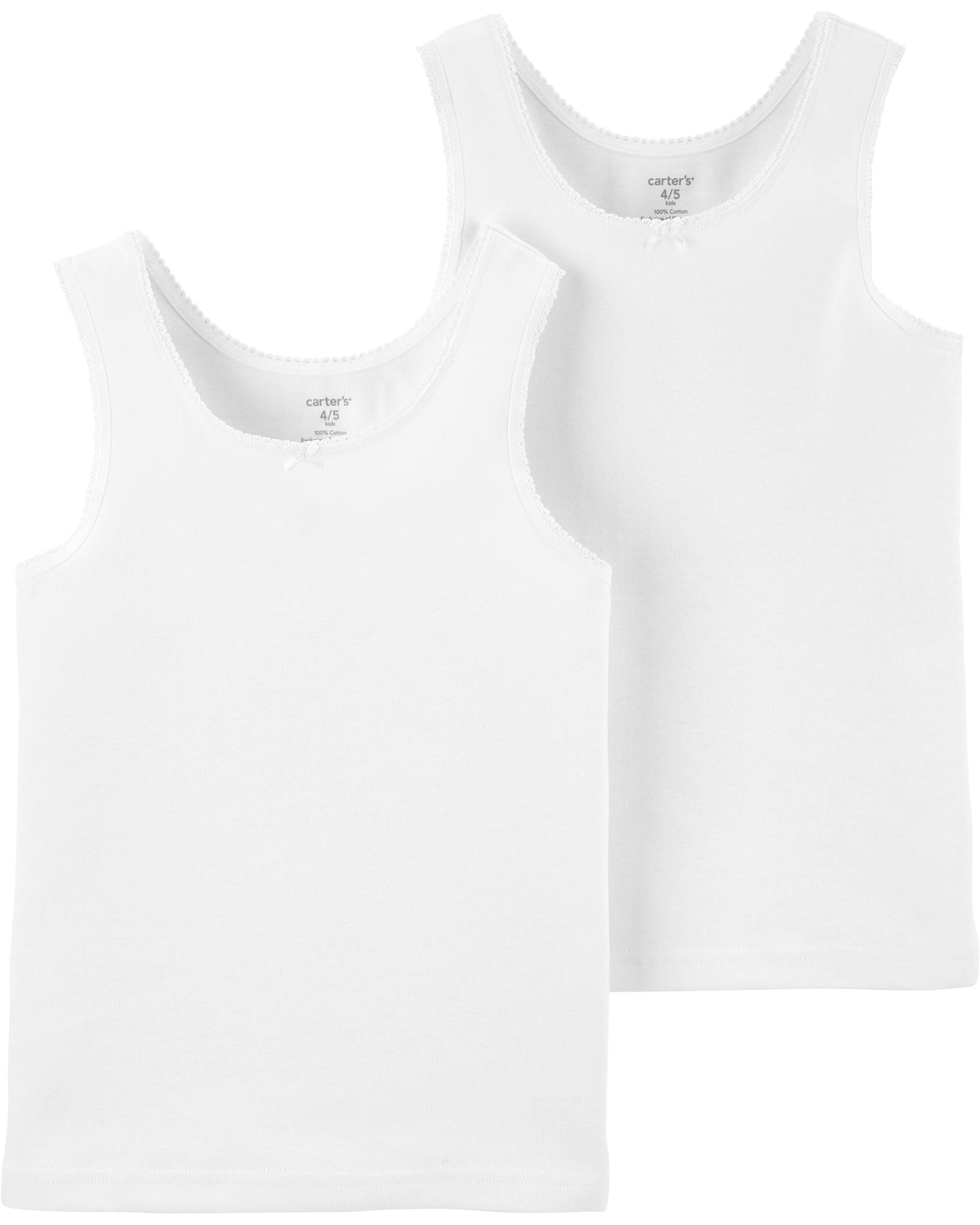 Carter's Little Girls' 2-Pack Cotton Tee Set