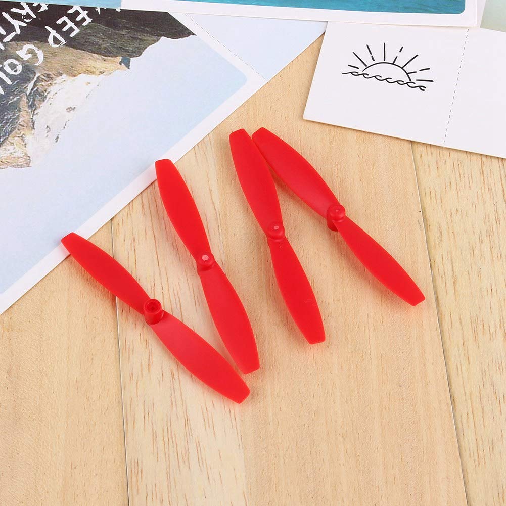 4Pcs Replacement Propeller, Replacement Propellers Set Red 2 X A + 2X C Replacement Blades for Minidrones Rolling Spider