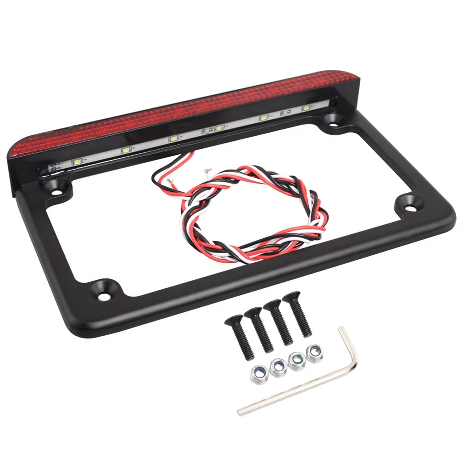 Support Plaque D'immatriculation Moto Porte-plaque