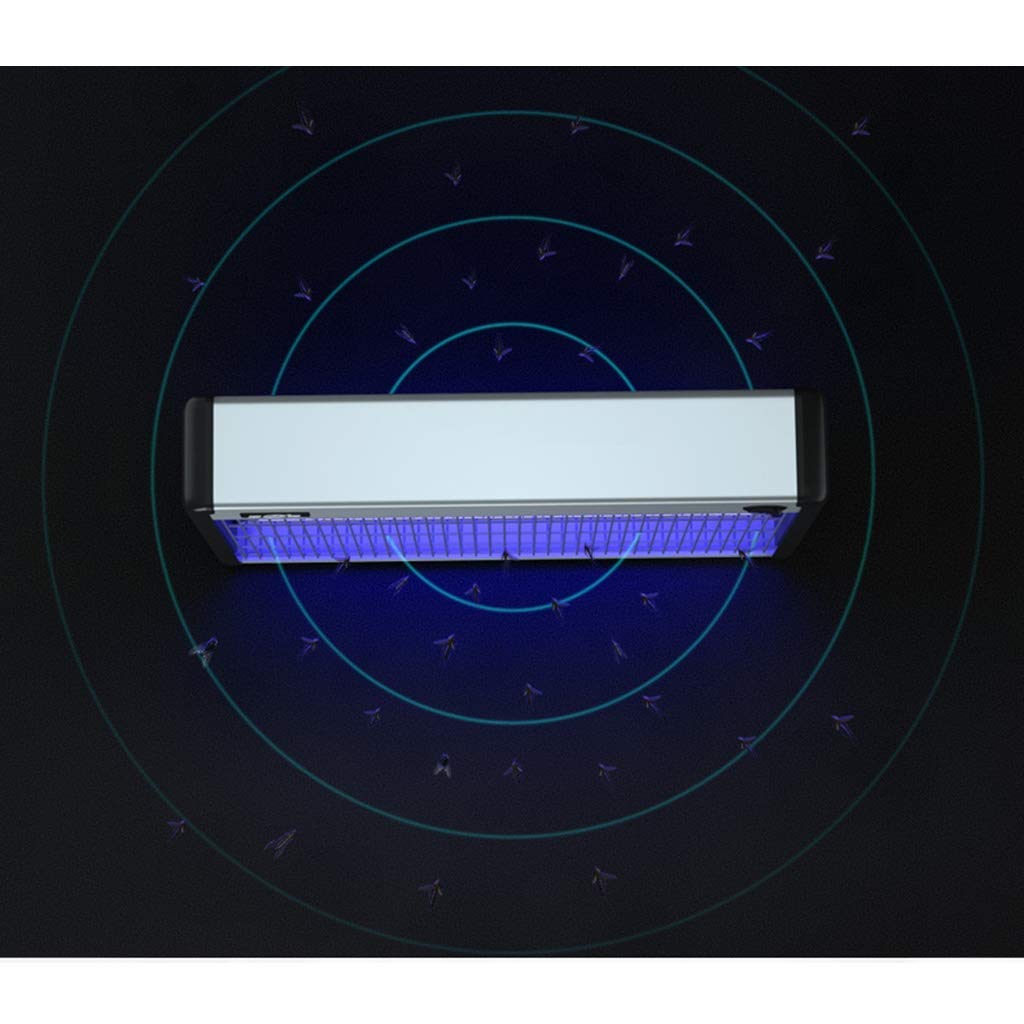 Piège à moustiques Lampe électrique Anti-moustiques à LED Piège à Mouches Anti-moustiques électronique Silencieux sans rayonnement Lampe Anti-moustiques Domestique Commerciale (2w)