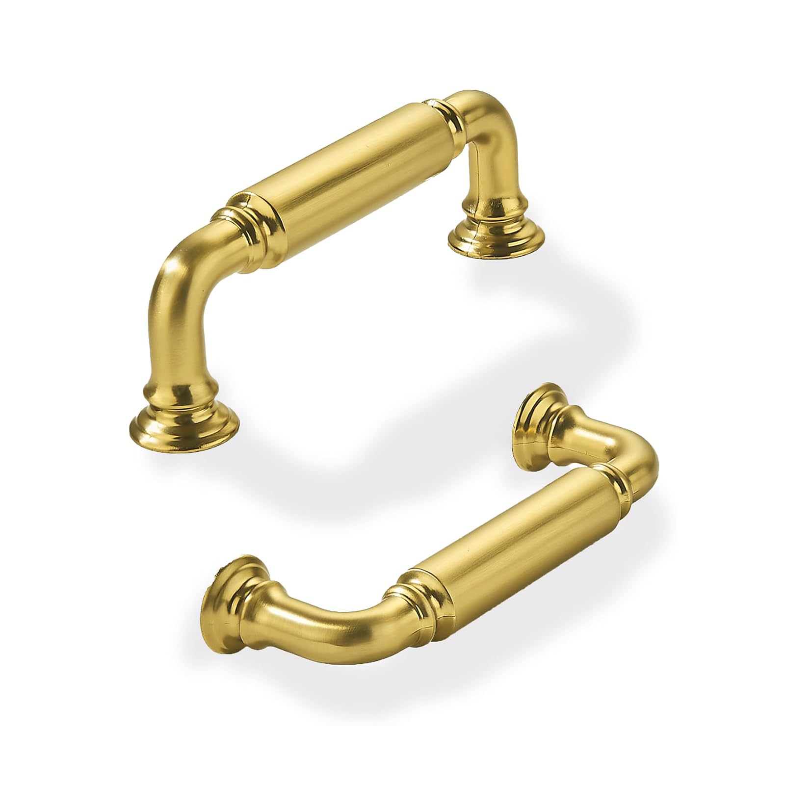 Vibrant Brushed Moderne Brass