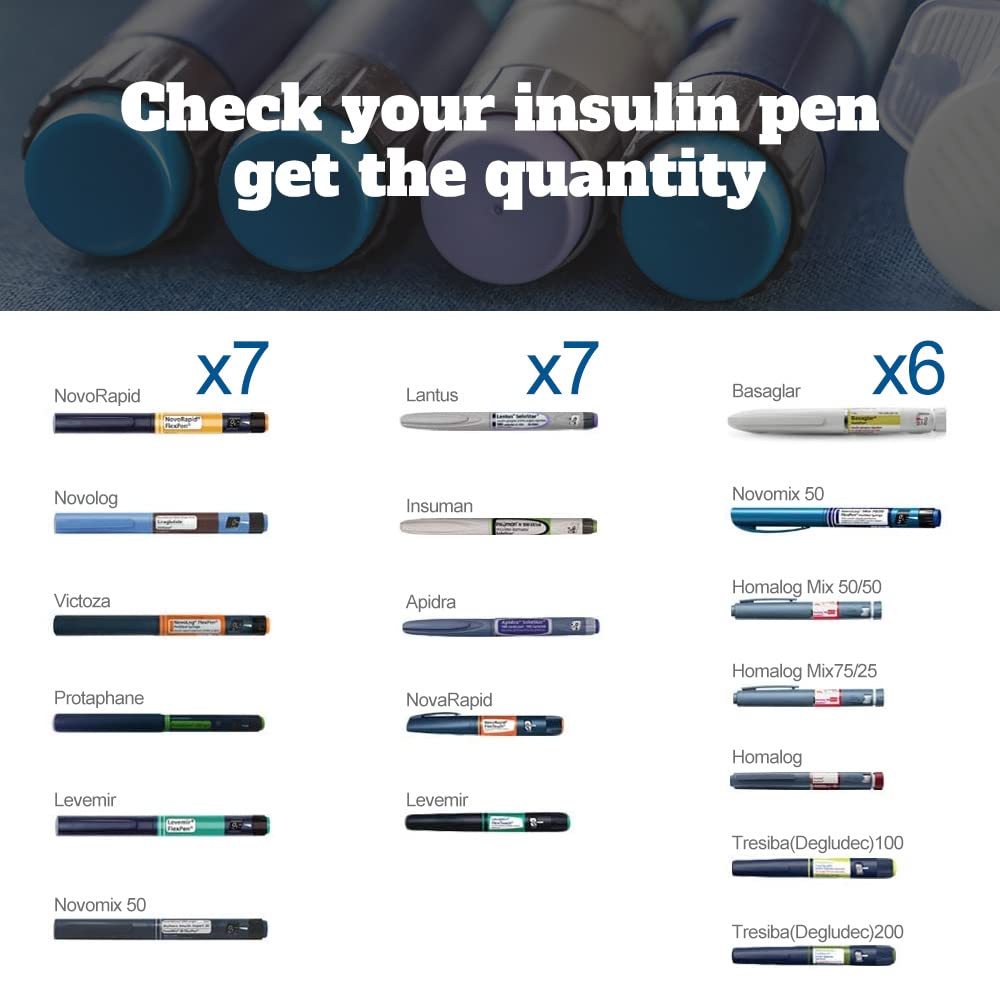 DISONCARE 74 H 7 Pen Insulin Cooler Travel Case Diabetic Medical Travel