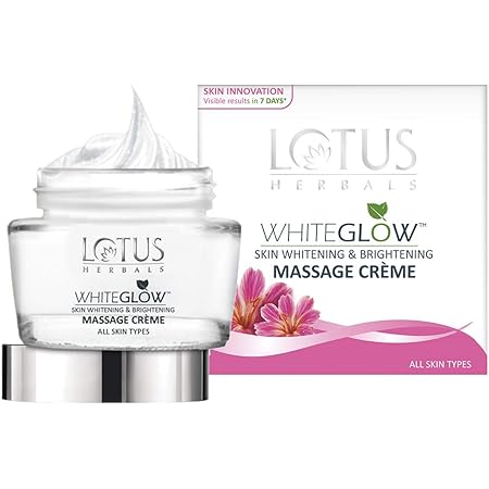 lotus skin whitening massage cream