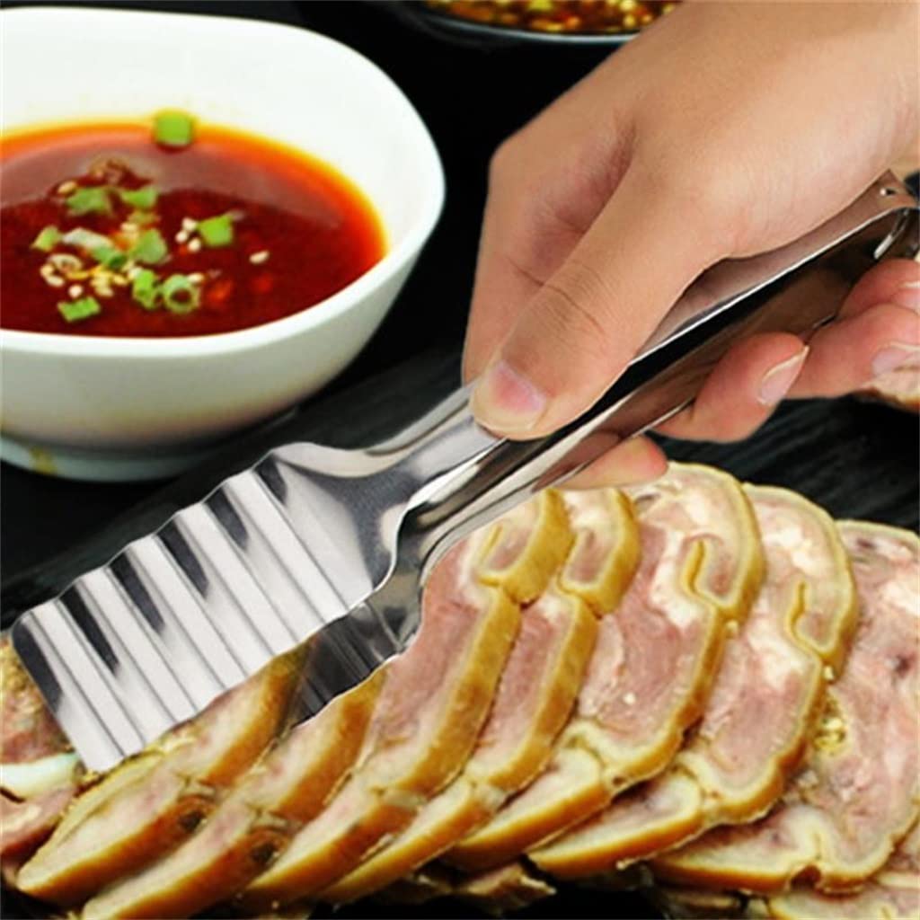 MRKU Juego de 2 Pinzas para Alimentos Multiusos para Servir Barbacoa, Utensilios de Cocina y Accesorios