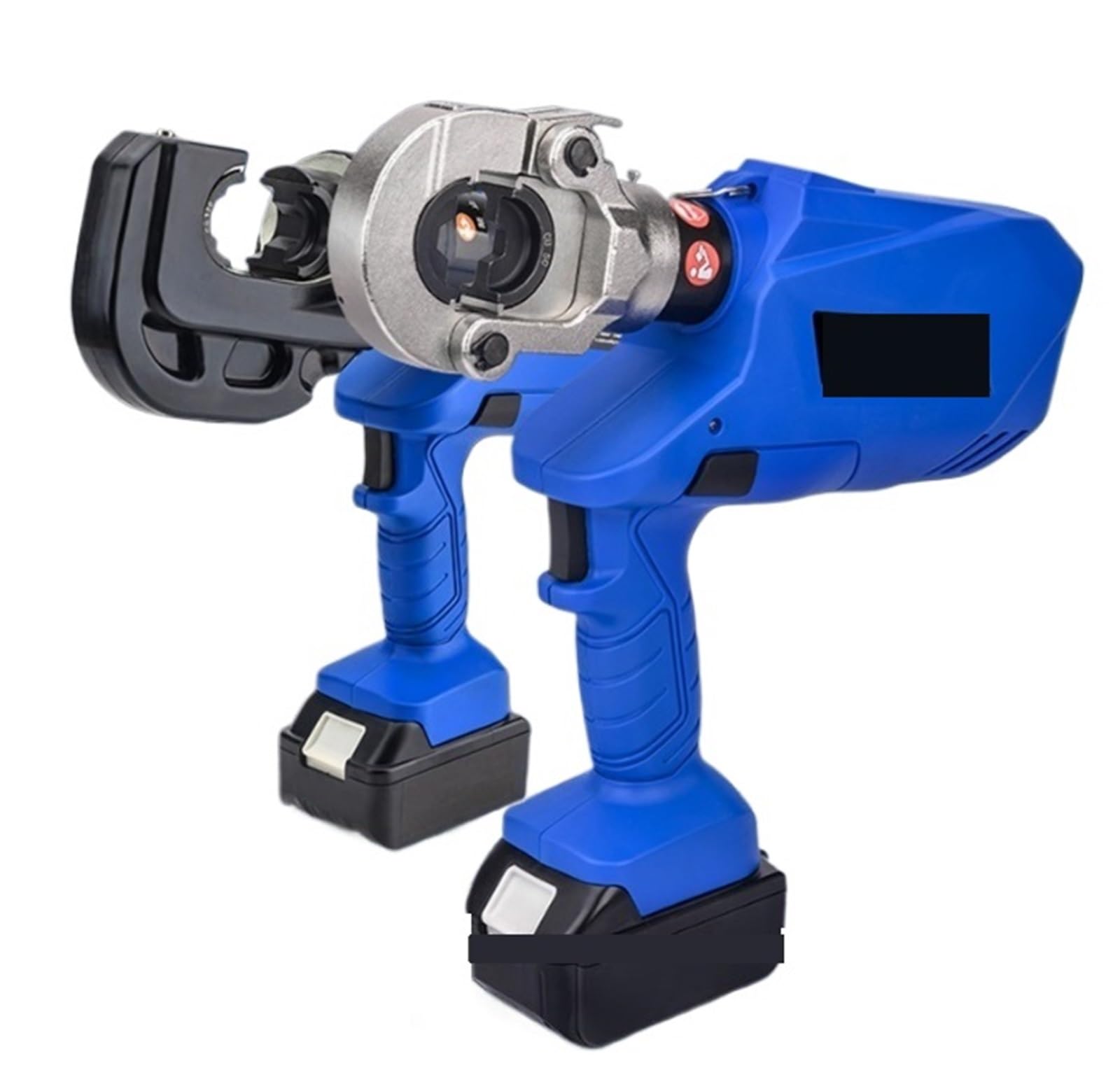 Bnvewr 1 Hydraulic Crimping Tool, Electric Hydraulic Crimping Pliers Rechargeable Continuous Cable Real-Time Digital Display(Ez-400)