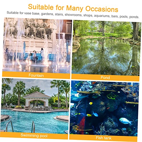 FRCOLOR 1 Conjunto De Luz À Prova D'Água Para Decoração Iluminação Para Piscina De Aquário Luz LED