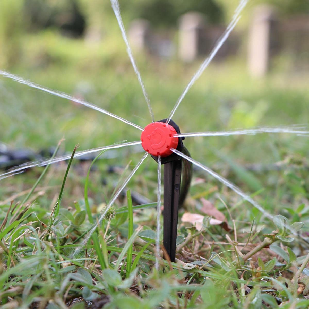 Supporto per irrigazione a goccia da 1/4 "Picchetti a forma di C Gancio per tubo fisso da 4/7 mm Supporto per irrigazione a goccia da giardino Staffa per irrigatore a goccia-1000 PZ