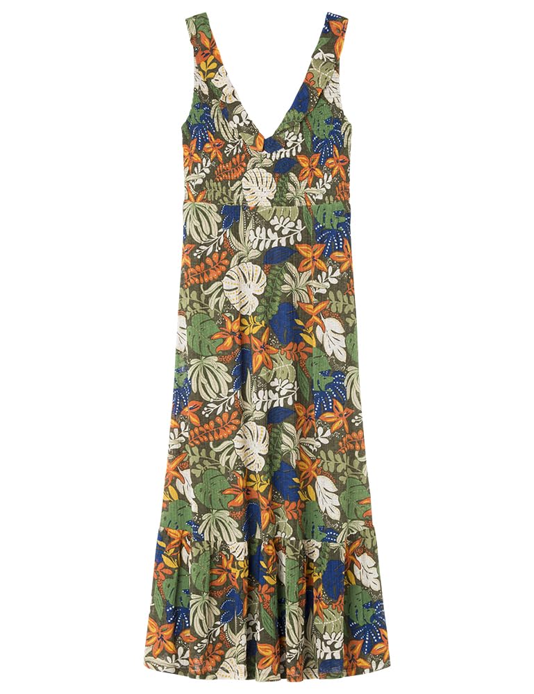 SPRINGFIELD Women's Dress, Beige, M