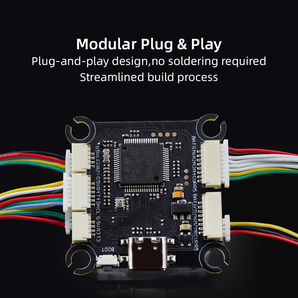 HGLRC F405 8S V1 Flight Controller Specifications Diagram