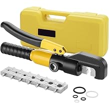 Rebar Cutter, Hydraulic Shearing Machine Cutting Portable Rebar Scissors Manual Hand Tools,for Construction, Copper