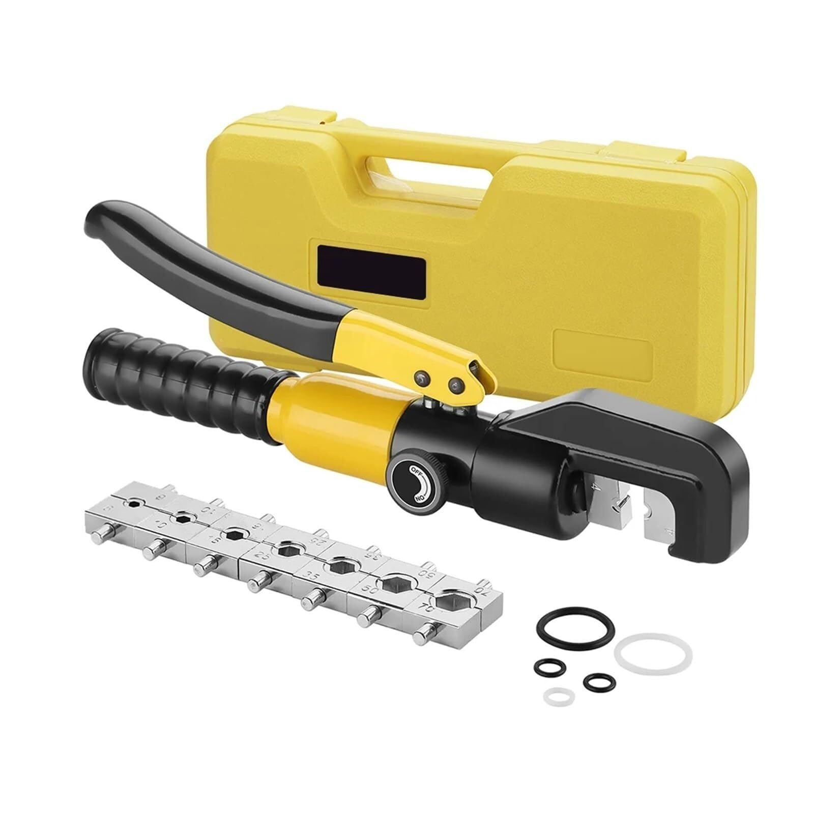 Bnvewr One Color Hydraulic Crimping Tool, Hydraulic Shearing Machine Cutting Portable Rebar Scissors Manual Hand Tools