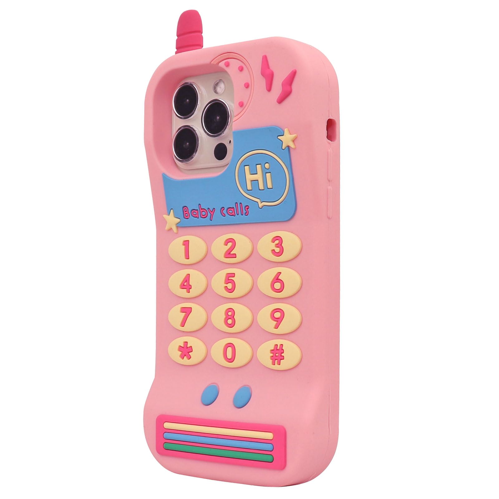 Amazon.com: Tqswdmb Cute Retro Classic Cellular Phone Shaped Case
