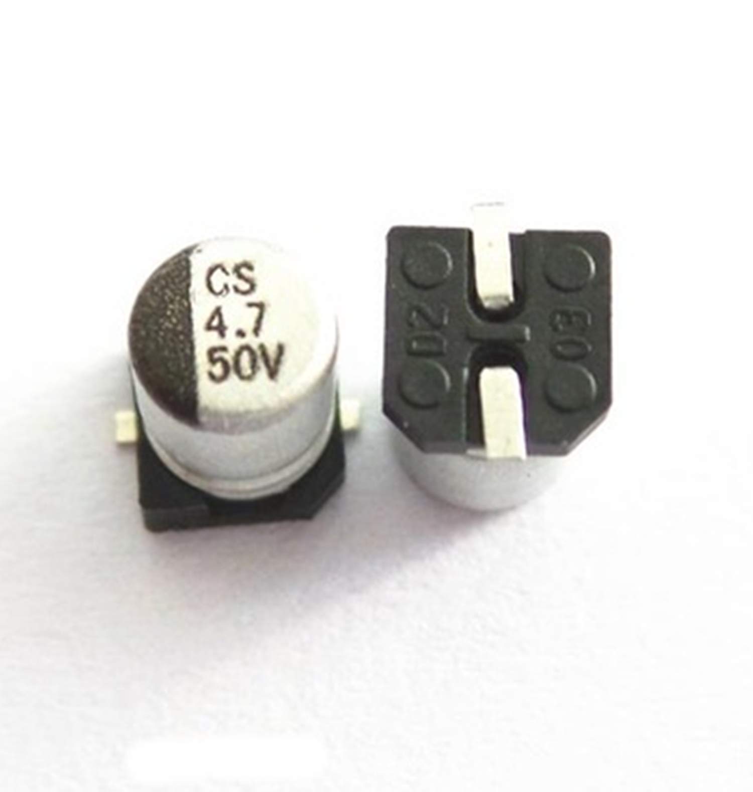 See full amazon price history chart for e4u 4.7uF, 50V 5mm Aluminium Electrolytic SMD Capacitor - 10 Nos e4u 4.7uF, 50V 5mm Aluminium Electrolytic SMD Capacitor - 10 Nos (B07WHSHZ9G) Amazon Price History, Amazon Price Tracker