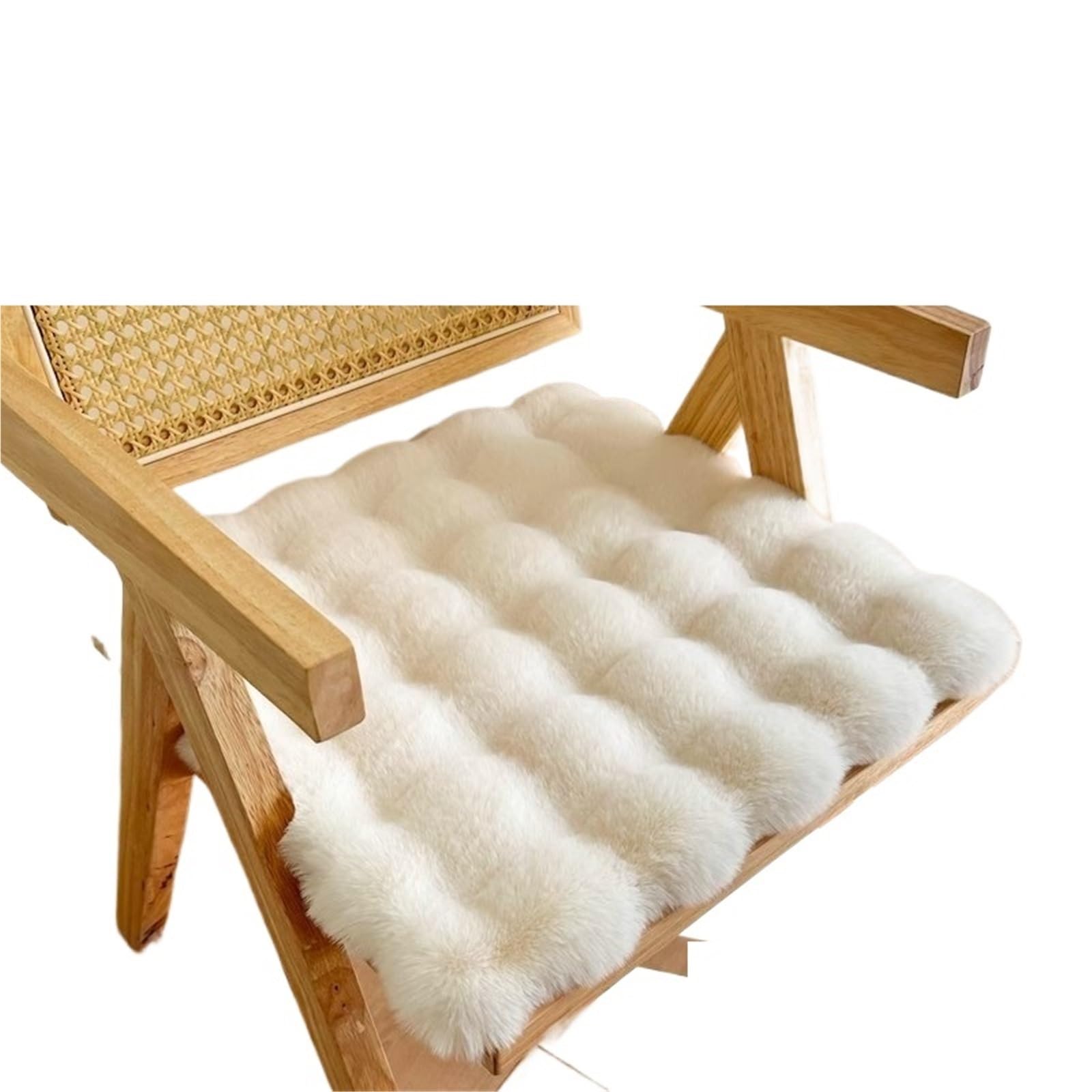 EnxJire Dining Chair Seat Cushions Plush Chair Cushion Computer Office Casual Dining Thickened Student Stool Seat(Color 1)