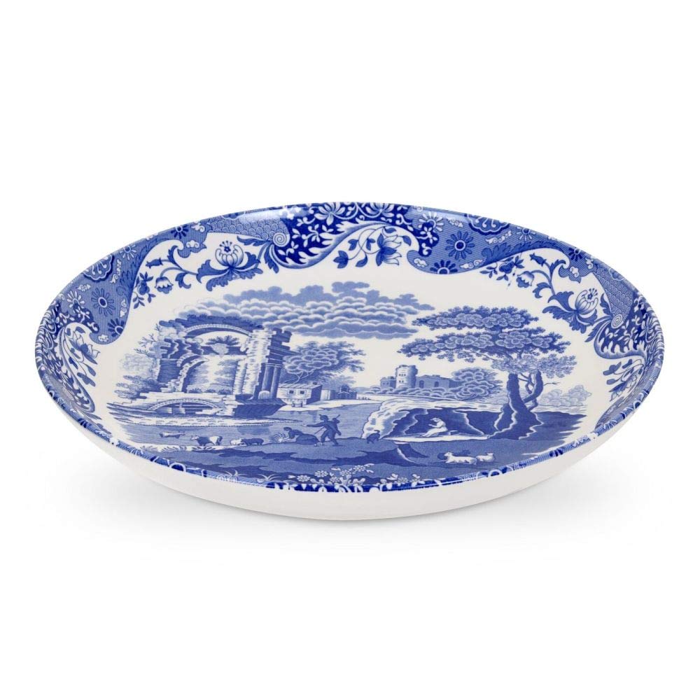 Portmeirion Home & Gifts Spode Blue Italian Single Earthenware Pasta Bowl 30cm (12 x 12in)