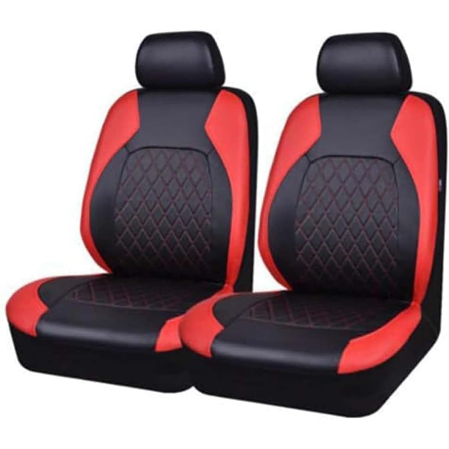 TFIUMCRGW For MG MG3 MG5 MG6 MG7 GT ZS HS RX5 Car Seat Covers Full Set, Breathable Faux Leather Seat Protectors, Waterproof Automotive Seat Guards,B