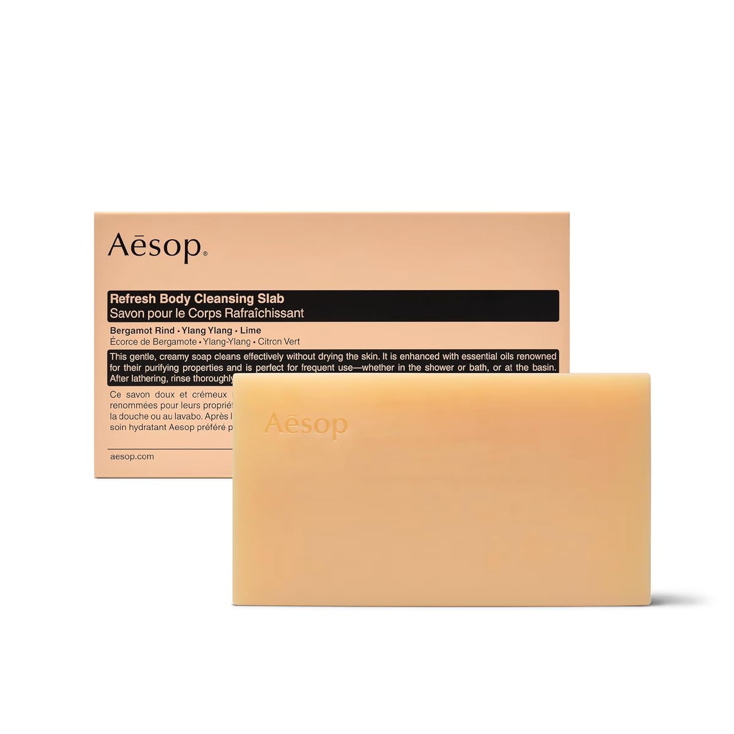 Amazon.com : Aesop Refresh Body Cleansing Slab | Non-Drying