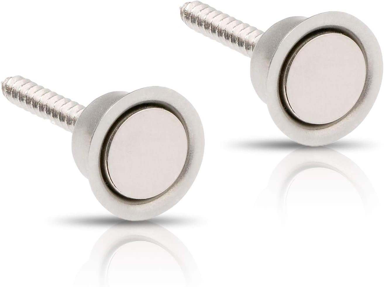 XFORT® Heavy Duty Magnetic Catch, Concealed Door Magnets Designed for Full Size Doors, Magnetic Catches Will Keep Cupboard, Wardrobe, Sliding and Bifold Doors Securely Shut.