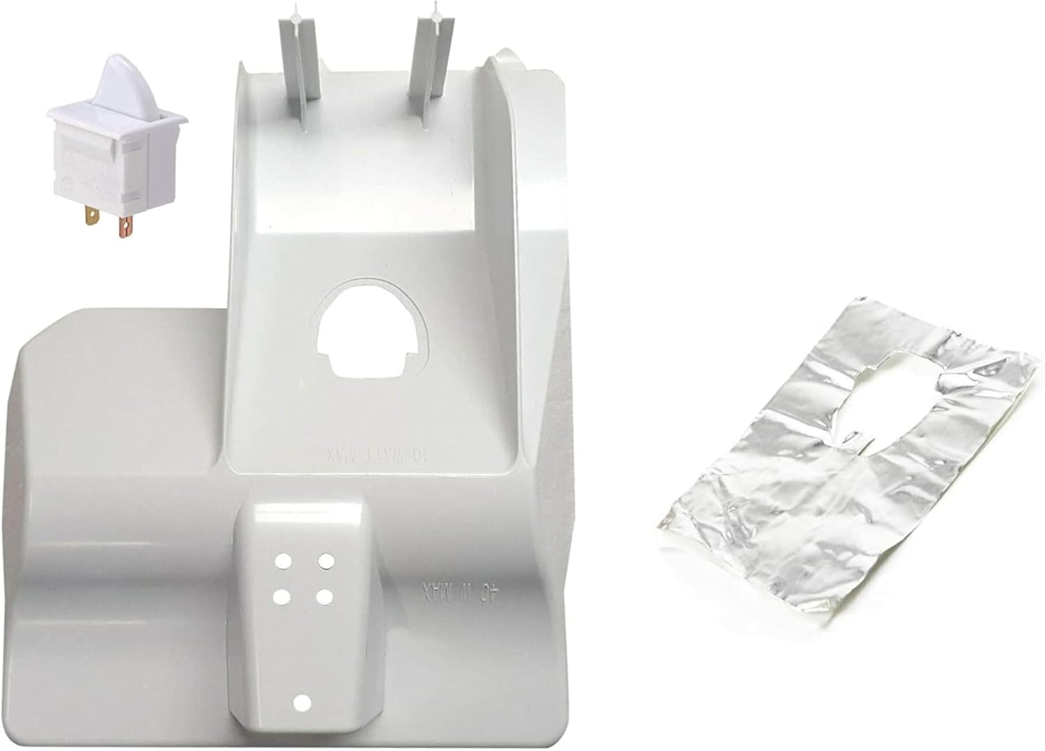 W11445850 Freezer Light Switch & Housing Kit WP12466115SP Genuine OEM